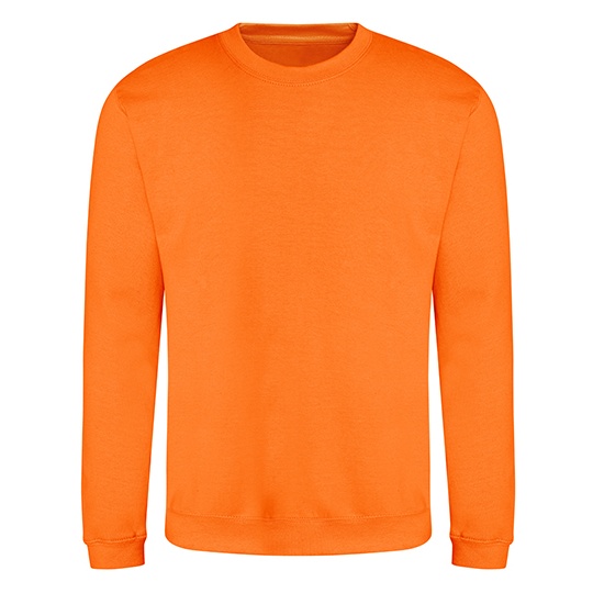 Bluza Klasyczna Bawełniana Czesana JH030 - Orange Crush