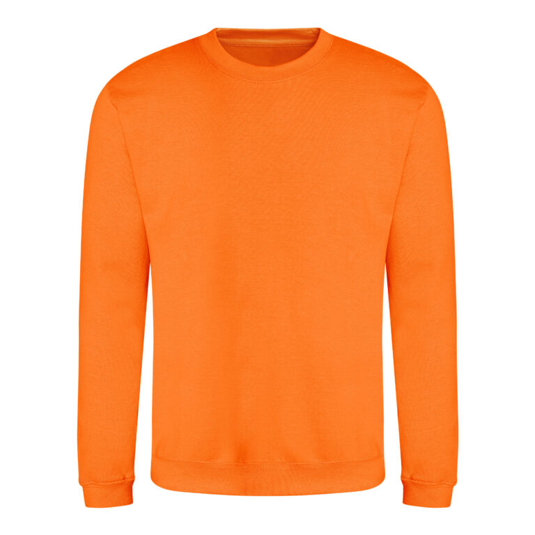 Bluza Klasyczna Bawełniana Czesana JH030 - Orange Crush
