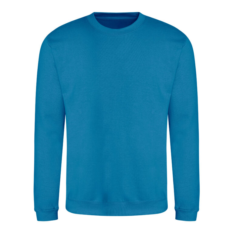 Bluza Klasyczna Bawełniana Czesana JH030 - Seafoam