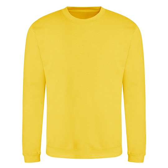Bluza Klasyczna Bawelniana Czesana JH030 - Sun Yellow