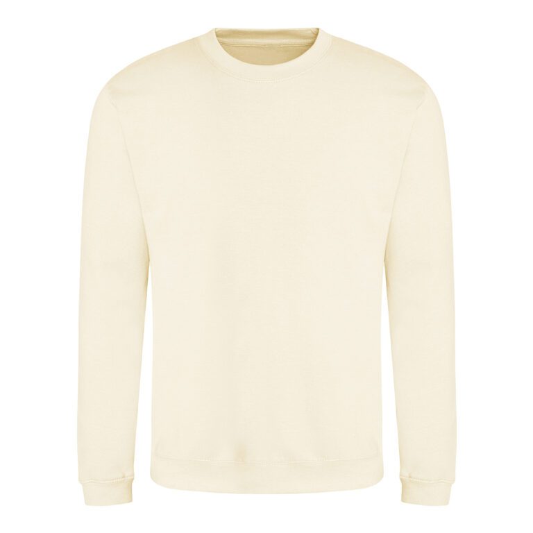 Bluza Klasyczna Bawełniana Czesana JH030 - Vanilla Milkshake