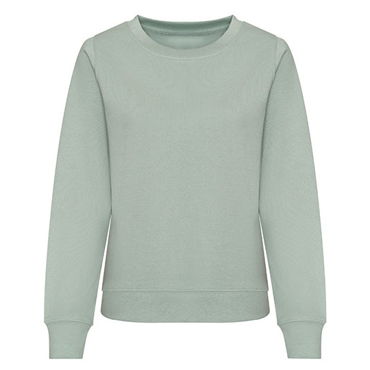 Bluza Damska Slim Bawelniana Czesana JH030F - Dusty Green