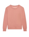 Bluza Damska Slim Bawełniana Czesana JH030F - Dusty Pink