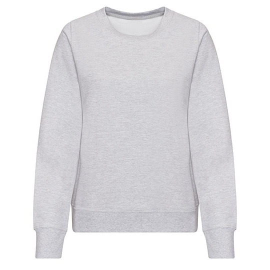 Bluza Damska Slim Bawelniana Czesana JH030F - Heather Grey