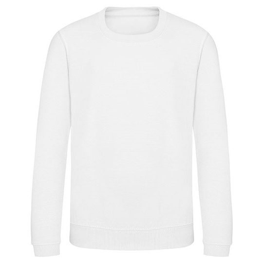 Bluza Dziecieca Bawelniana Czesana JH030K - Arctic White