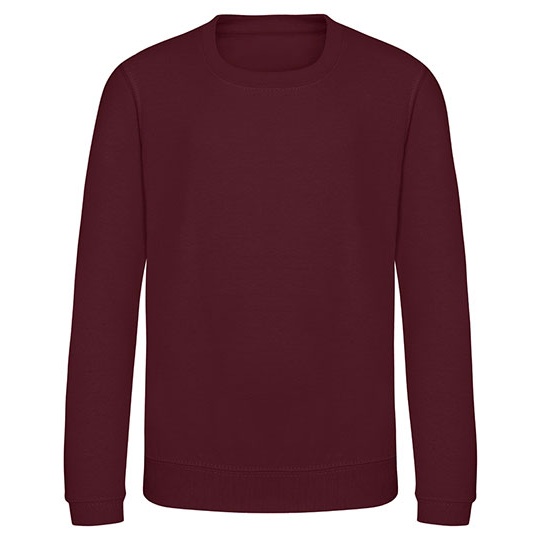 Bluza Dziecięca Bawełniana Czesana JH030K - Burgundy
