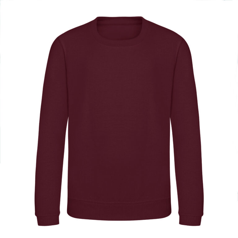 Bluza Dziecięca Bawełniana Czesana JH030K - Burgundy