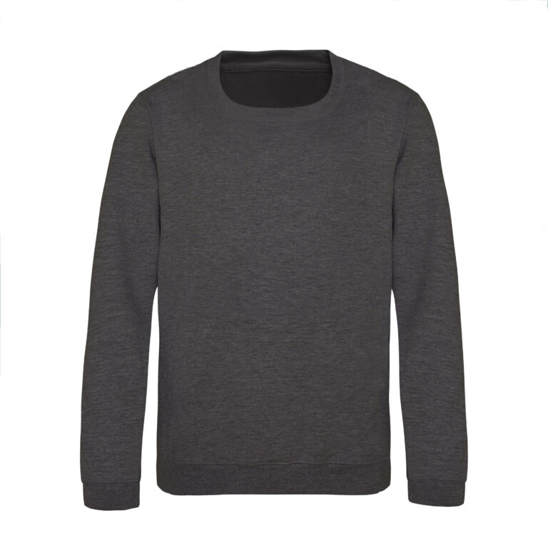 Bluza Dziecięca Bawełniana Czesana JH030K - Charcoal (Heather)