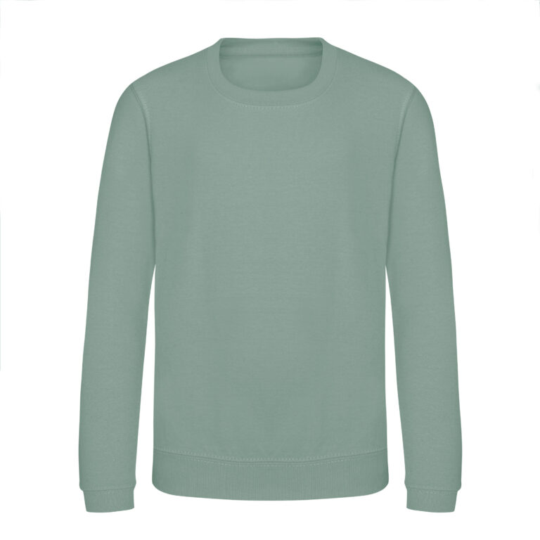 Bluza Dziecięca Bawełniana Czesana JH030K - Dusty Green