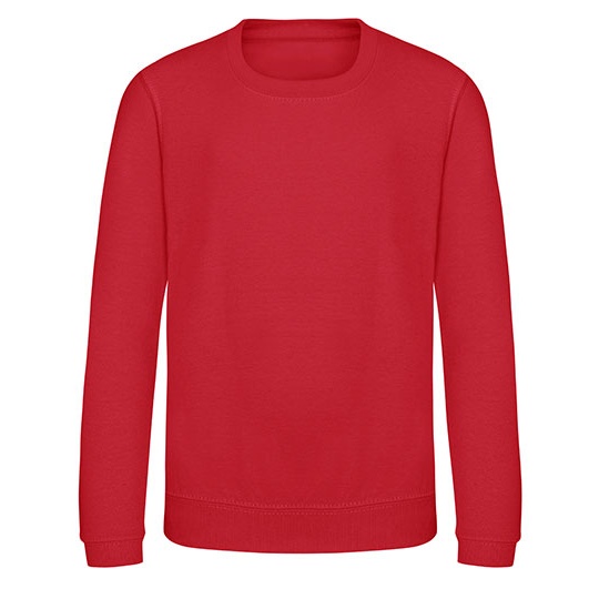 Bluza Dziecieca Bawelniana Czesana JH030K - Fire Red