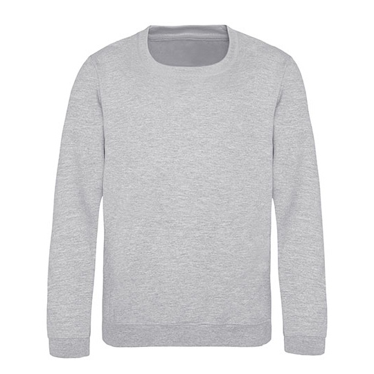 Bluza dziecięca z okrągłym dekoltem JH030K - Heather Grey