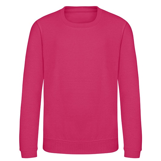 Bluza Dziecieca Bawelniana Czesana JH030K - Hot Pink