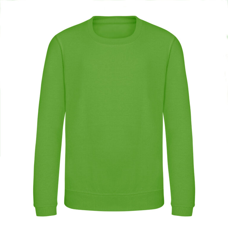 Bluza Dziecięca Bawełniana Czesana JH030K - Lime Green