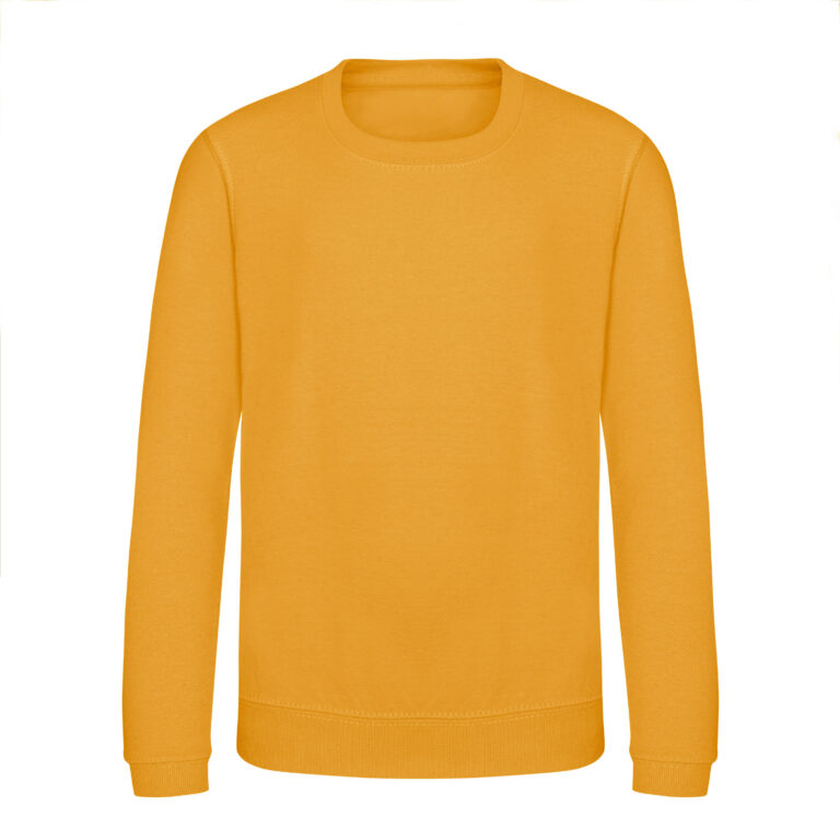 Bluza Dziecięca Bawełniana Czesana JH030K - Mustard