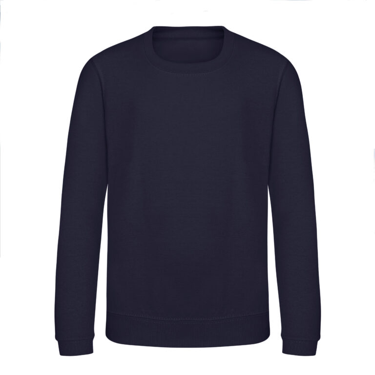 Bluza Dziecięca Bawełniana Czesana JH030K - Oxford Navy