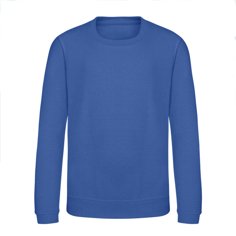 Bluza Dziecięca Bawełniana Czesana JH030K - Royal Blue