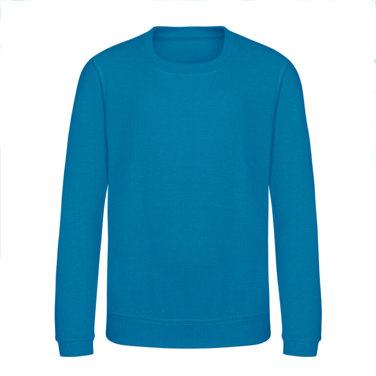 Bluza Dziecięca Bawełniana Czesana JH030K - Sapphire Blue