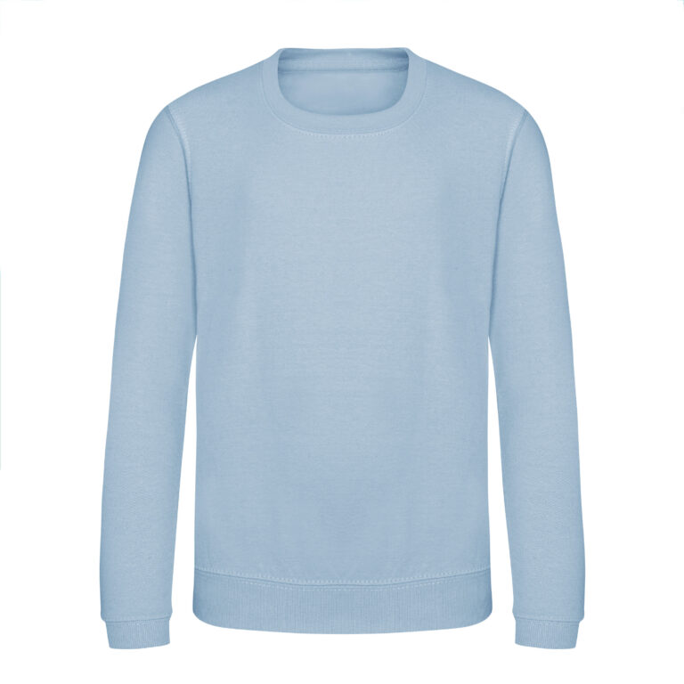 Bluza Dziecięca Bawełniana Czesana JH030K - Sky Blue