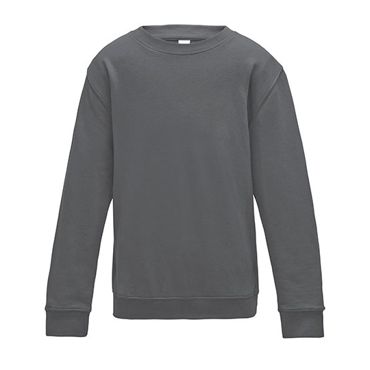 Bluza dziecięca okrągły dekolt JH030K - Storm Grey (Solid)