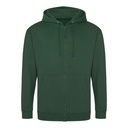 Bluza Rozpinana Klasyczna Bawełniana Czesana JH050 - Bottle Green