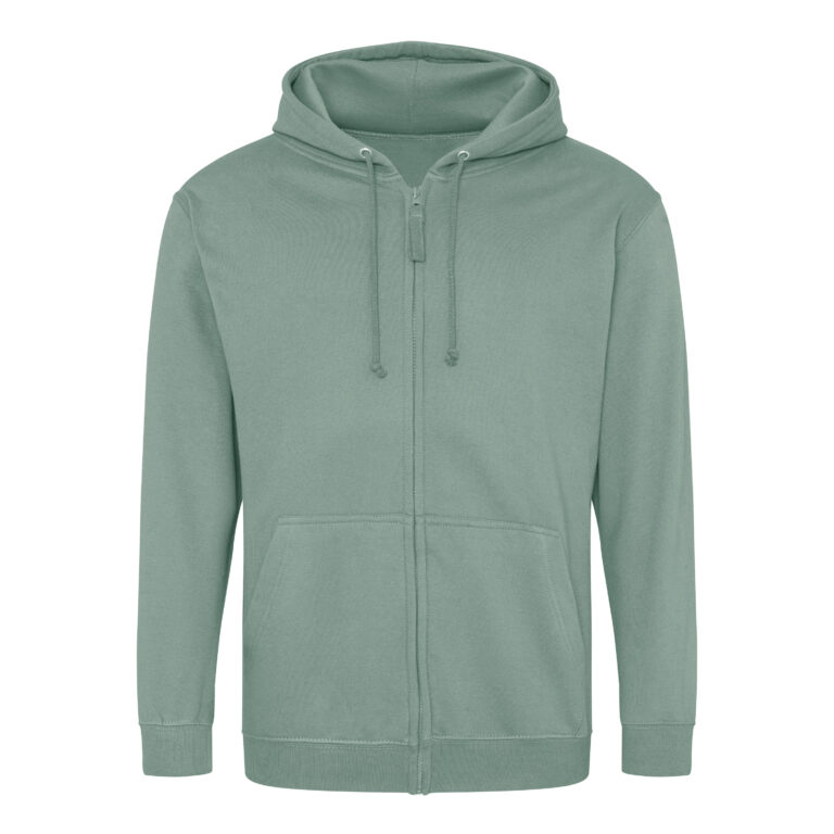 Bluza Rozpinana Klasyczna Bawełniana Czesana JH050 - Dusty Green