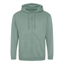 Bluza Rozpinana Klasyczna Bawełniana Czesana JH050 - Dusty Green