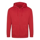 Bluza Rozpinana Klasyczna Bawełniana Czesana JH050 - Fire Red