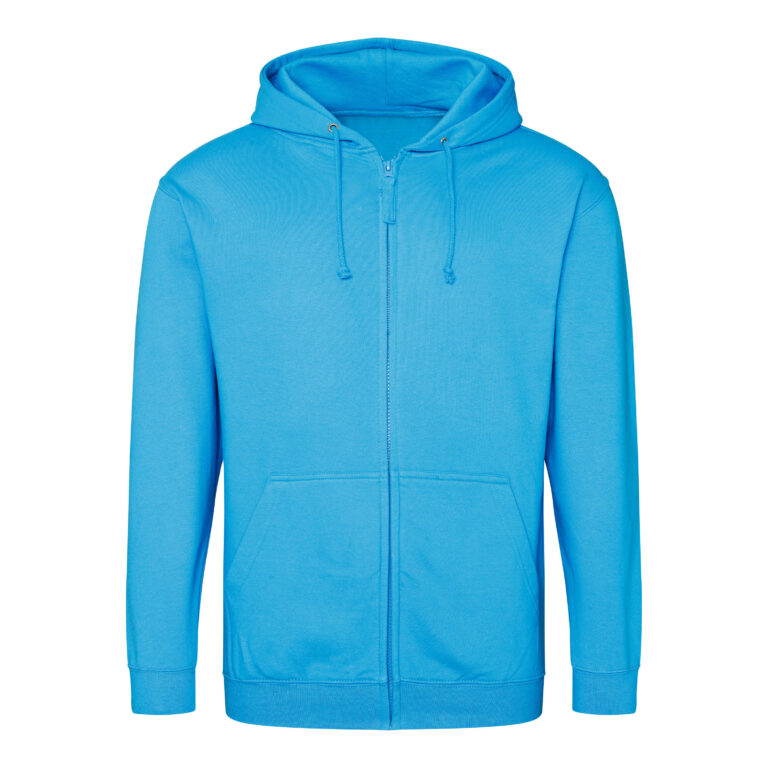 Bluza Rozpinana Klasyczna Bawełniana Czesana JH050 - Hawaiian Blue