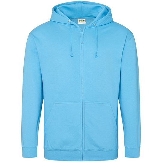 Bluza Rozpinana Klasyczna Bawelniana Czesana JH050 - Hawaiian Blue