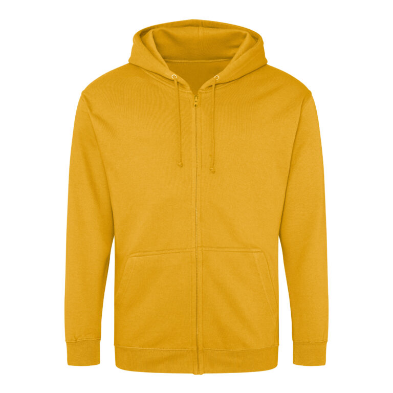 Bluza Rozpinana Klasyczna Bawełniana Czesana JH050 - Mustard