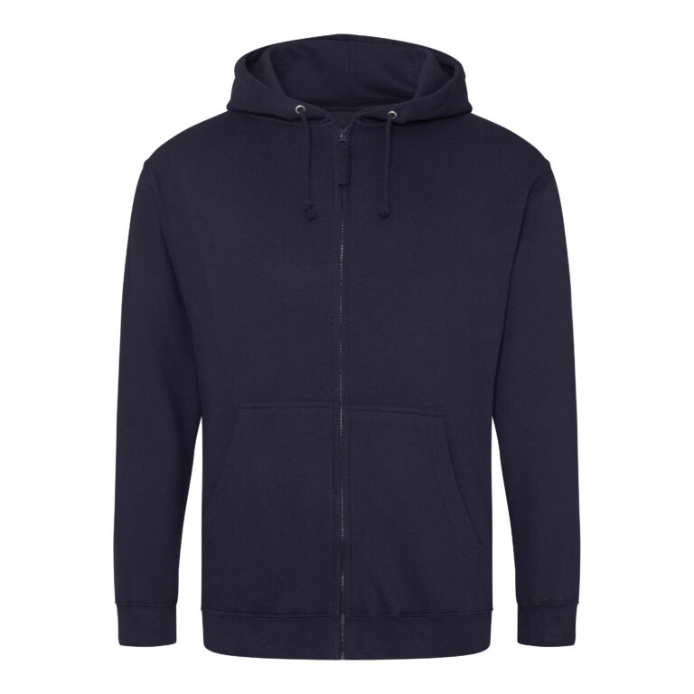 Bluza Rozpinana Klasyczna Bawełniana Czesana JH050 - New French Navy