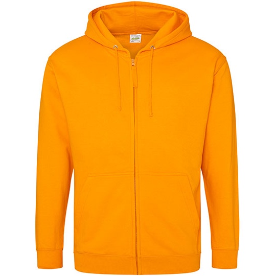 Bluza Rozpinana Klasyczna Bawelniana Czesana JH050 - Orange Crush