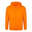 Bluza Rozpinana Klasyczna Bawełniana Czesana JH050 - Orange Crush