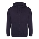 Bluza Rozpinana Klasyczna Bawełniana Czesana JH050 - Oxford Navy