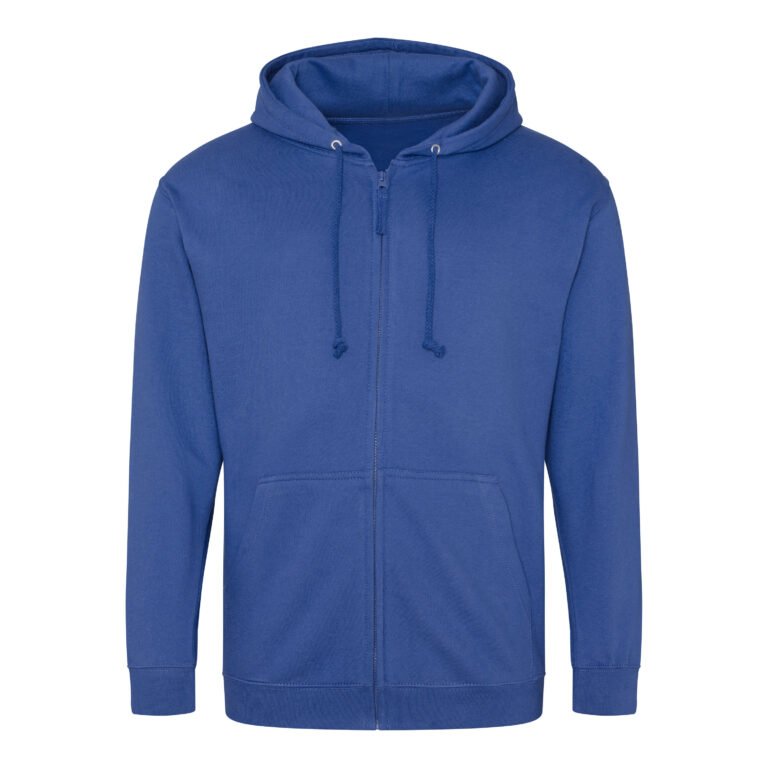 Bluza Rozpinana Klasyczna Bawełniana Czesana JH050 - Royal Blue