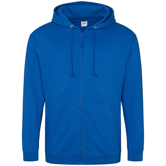 Bluza Rozpinana Klasyczna Bawelniana Czesana JH050 - Royal Blue