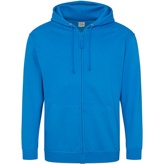 Bluza Rozpinana Klasyczna Bawelniana Czesana JH050 - Sapphire Blue