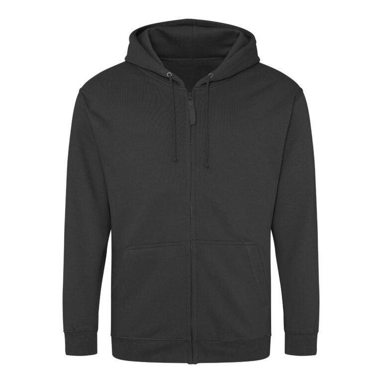 Bluza Rozpinana Klasyczna Bawełniana Czesana JH050 - Storm Grey (Solid)