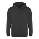 Bluza Rozpinana Klasyczna Bawełniana Czesana JH050 - Storm Grey (Solid)