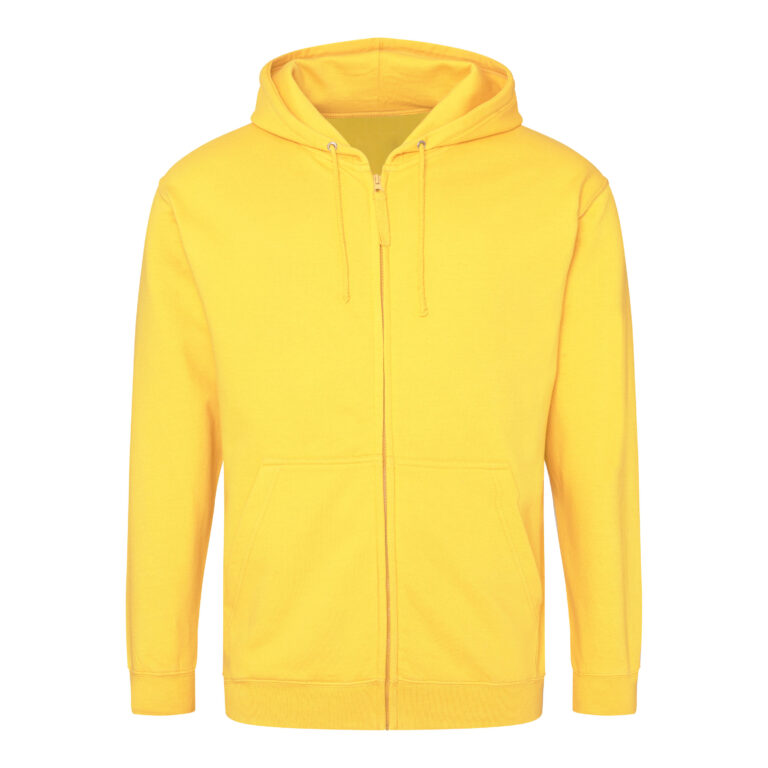 Bluza Rozpinana Klasyczna Bawełniana Czesana JH050 - Sun Yellow