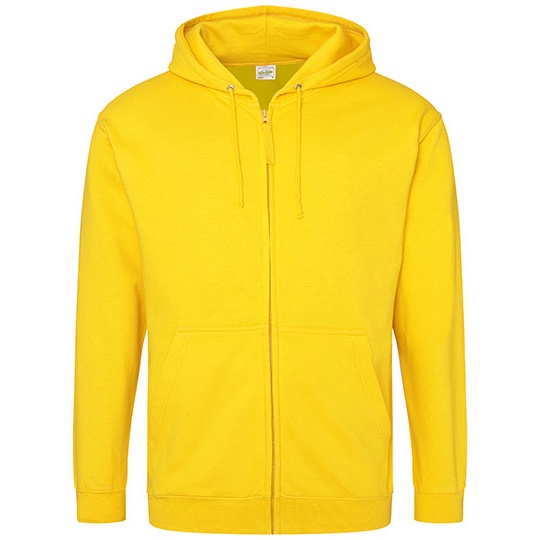 Bluza Rozpinana Klasyczna Bawelniana Czesana JH050 - Sun Yellow
