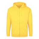 Bluza Rozpinana Klasyczna Bawełniana Czesana JH050 - Sun Yellow