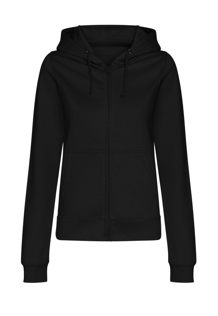 Damska Bluza Oversize Rozpinana Bawełniana JH050F - Deep Black