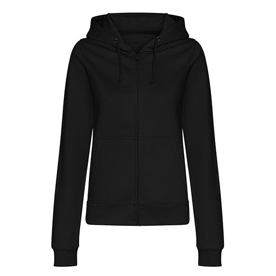 Damska Bluza Oversize Rozpinana Bawelniana JH050F - Deep Black