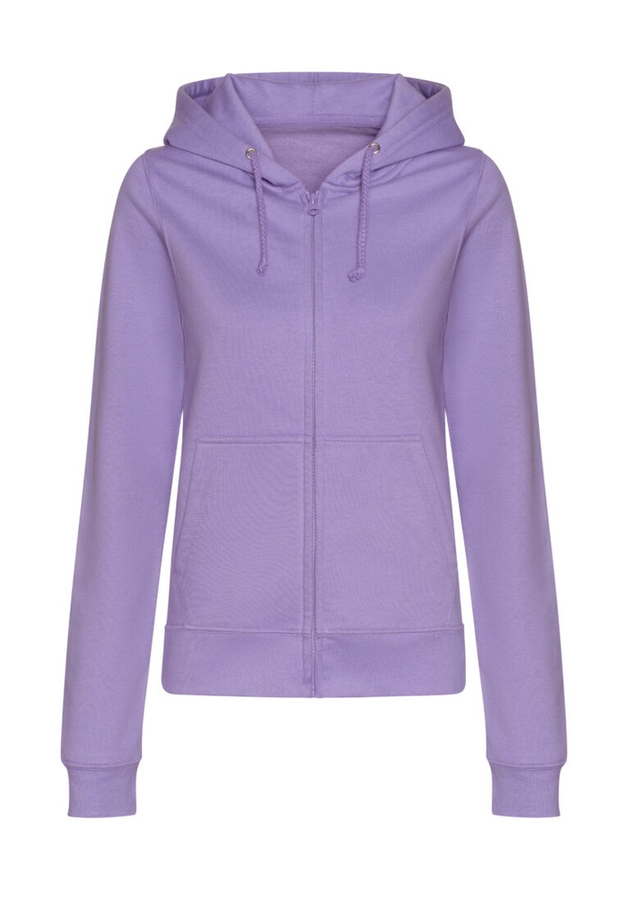 Damska Bluza Oversize Rozpinana Bawełniana JH050F - Digital Lavender