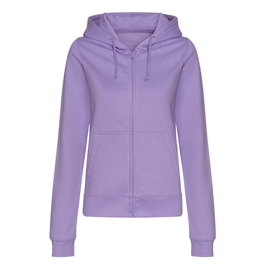 Damska Bluza Oversize Rozpinana Bawelniana JH050F - Digital Lavender