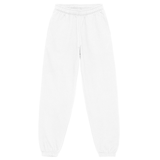 Spodnie Klasyczne Bawelniane JH072 - Arctic White