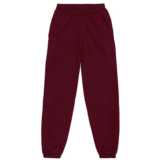 Spodnie dresowe klasyczne JH072 - Burgundy