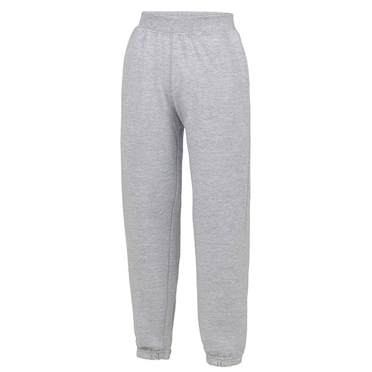 Dzieciece Spodnie Dresowe Bawelniane Czesane JH072K - Heather Grey