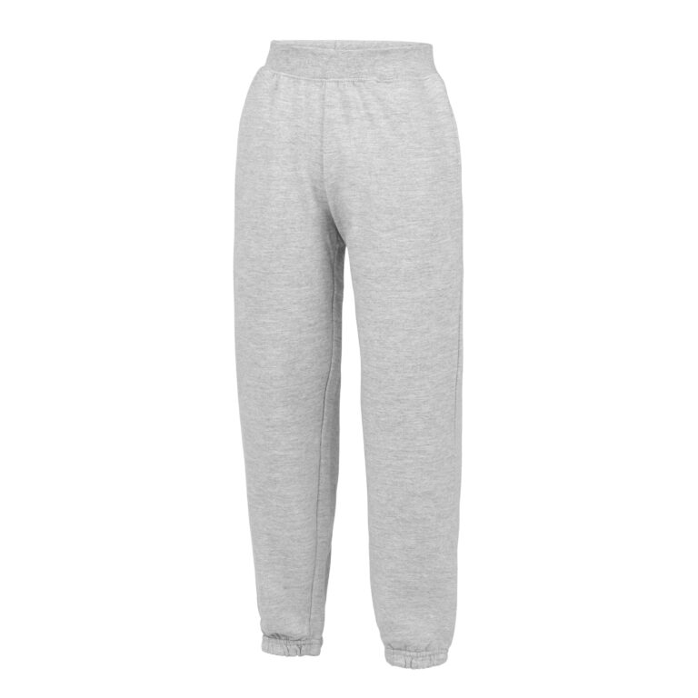 Dzieciece Spodnie Dresowe Bawelniane Czesane JH072K - Heather Grey